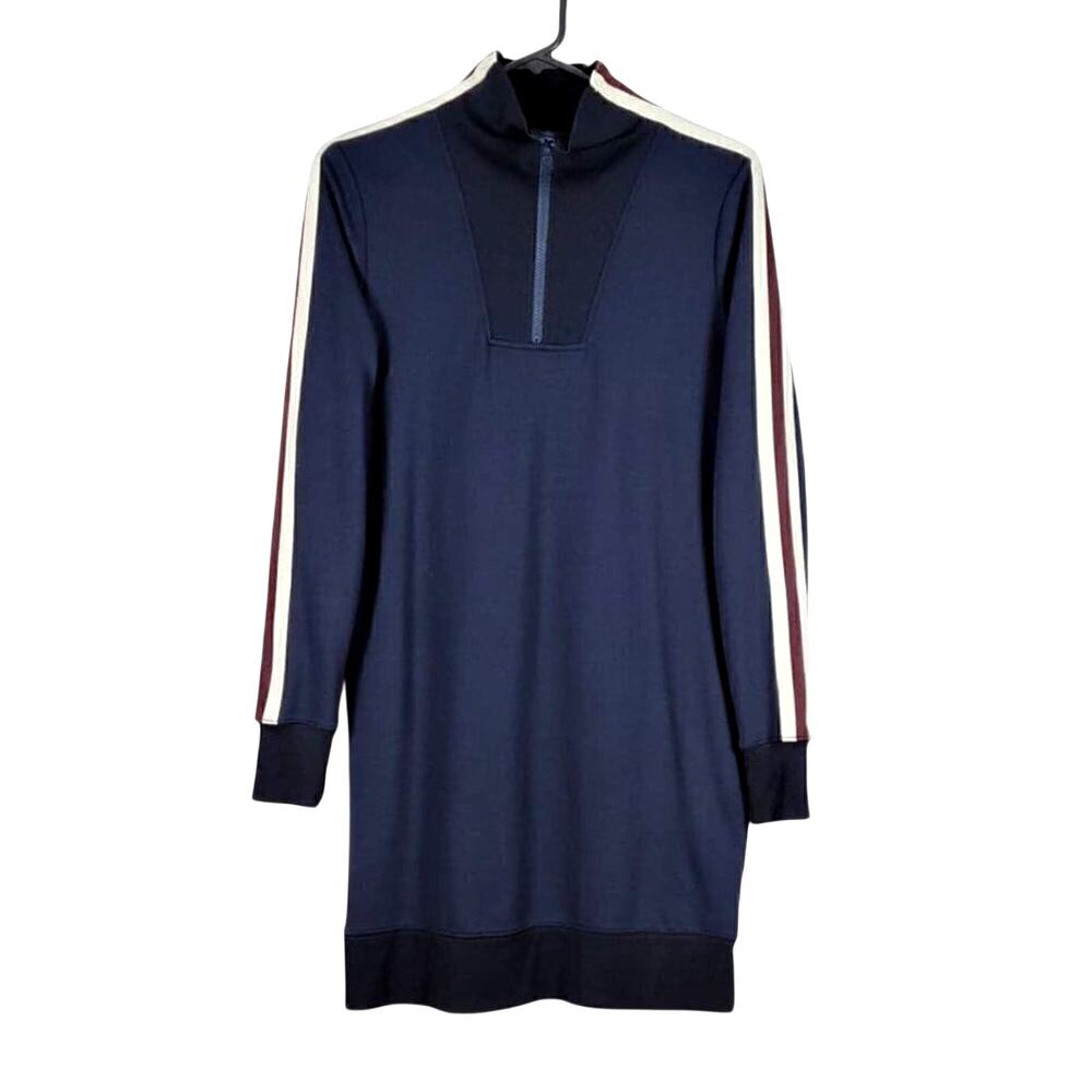 Athleta Dark Blue Sweatshirt Dress Size XS